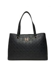 Guess Torebka Salinge Travel TWDP96 24024 Czarny. Czarne shopperki damskie Guess, z aplikacjami, ze skóry, bez dodatków. Za 649.99 zł.