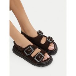 Sandały G-Star. Brązowe sandały damskie G-Star, bez wzorów, bez obcasa, na płaskiej podeszwie, bez zapięcia. Za 159.99 zł.