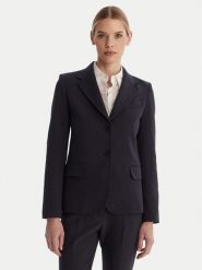 Weekend Max Mara Marynarka Ginnasta 2615911011 Granatowy Slim Fit. Niebieskie marynarki i żakiety damskie Weekend Max Mara, bez wzorów, z bawełny, bez kołnierzyka, bez ramiączek. Za 1,339.00 zł.