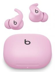 Bezprzewodowe słuchawki treningowe Apple Powerbeats Fit z redukcją szumów i Ultimate Secure Fit - Power Pink. Różowe słuchawki bezprzewodowe Apple. Za 1,118.99 zł.