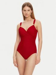 Miraclesuit Strój kąpielowy Razzle Dazzle Siren 6516617 Czerwony. Czerwone stroje kąpielowe damskie Miraclesuit, bez wzorów, z syntetyku. Za 759.99 zł.