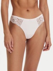 BOSS Stringi Blossom 50556195 Różowy jasny. Czerwone majtki damskie Boss, z syntetyku. Za 149.99 zł.