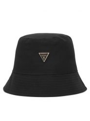 Guess Bucket AW5622 POL01 Czarny. Czarne rękawiczki damskie Guess, z aplikacjami, z poliesteru. Za 194.99 zł.