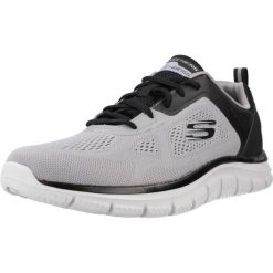 Buty SKECHERS TRACK Szary. Szare buty sportowe męskie Skechers, bez wzorów, bez zapięcia. Za 298.37 zł.