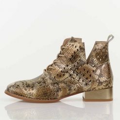 Złote wąż botki damskie na obcasie M.Daszyński Sa197-29. Żółte botki damskie M.Daszyński, na jesień, w ażurowe wzory, z jeansu, boho, bez obcasa, na obcasie, bez zapięcia. Za 229.00 zł.