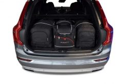 Torby Do Bagażnika Volvo Xc90 Excellence 2014+ 4Szt Kjust. Czarne torby podróżne damskie KJUST, bez wzorów, z kauczuku. Za 1,250.00 zł.