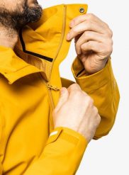 Kurtka przeciwdeszczowa męska Fjallraven HC Hydratic Trail Jacket. Żółte kurtki sportowe męskie Fjällräven, na lato, l, bez wzorów, z materiału, bez kaptura. Za 1,286.70 zł.
