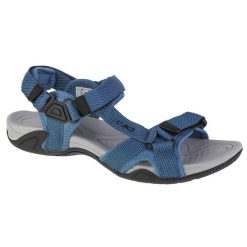 Sandały męskie, CMP Hamal Hiking Sandal. Niebieskie buty zimowe męskie CMP, bez wzorów, z materiału, bez obcasa, bez zapięcia. W wyprzedaży za 149.99 zł.