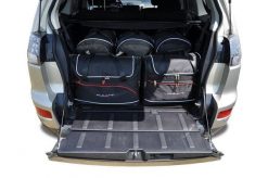 Torby Do Bagażnika Mitsubishi Outlander 2006-2012 5Szt Kjust. Czarne torby podróżne damskie KJUST, bez wzorów, z kauczuku. Za 1,517.00 zł.