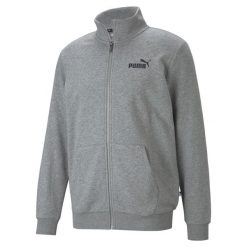 Kurtka Puma Ess Track, Mężczyźni. Szare kurtki męskie Puma, m, bez wzorów, z bawełny, bez kaptura. Za 290.00 zł.