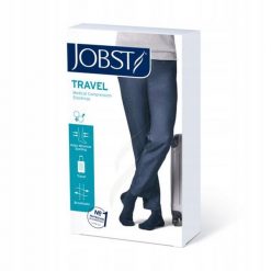 Skarpety kompresyjne dla dorosłych Jobst Travel CCL1 15-20mmHg Podkolanówki. Czarne skarpetki damskie JOBST, bez wzorów. Za 136.97 zł.