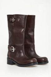 Oficerki damskie Addobbo WEEKEND MAX MARA. Kozaki damskie Weekend Max Mara, bez wzorów, bez obcasa, bez zapięcia. Za 2,099.00 zł.