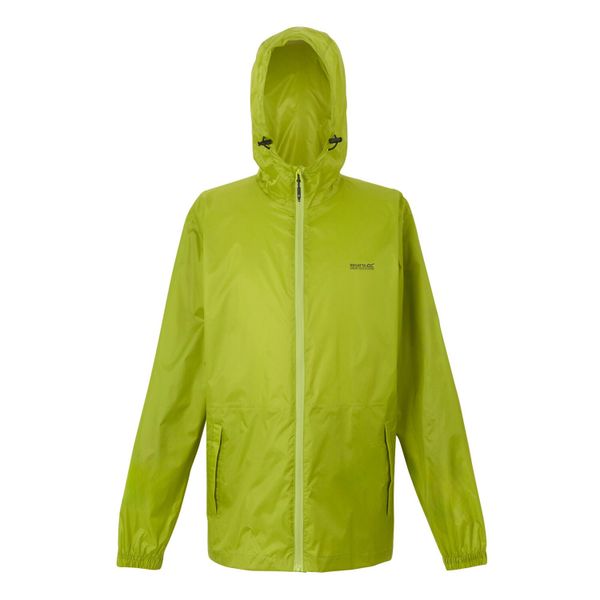 Męska Kurtka Kieszonkowa + Worek Pack It III. Zielone kurtki męskie Regatta, m, bez wzorów, z materiału, z kapturem. Za 147.99 zł.