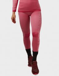 Legginsy termoaktywne damskie Halti Nila Seamless. Czerwone legginsy damskie Halti, bez wzorów, z elastanu. Za 199.99 zł.
