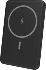 ESTUFF ES641100 bank mocy 5000 mAh Bezprzewodowe ładowanie Czarny. Czarne powerbanki eSTUFF. Za 98.55 zł.