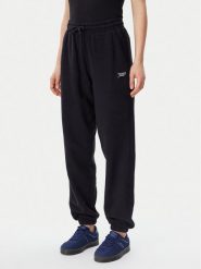 Tommy Jeans Spodnie dresowe Script DW0DW20670 Czarny Relaxed Fit. Czarne spodnie dresowe damskie Tommy Jeans, bez wzorów, z bawełny. Za 239.99 zł.