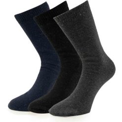Unisex skarpetki termiczne 3-pak 39-45 dla maksymalnego komfortu. Czarne skarpetki damskie ZEAGLE, bez wzorów. Za 122.99 zł.
