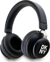 Słuchawki DKNY DKNY słuchawki nauszne Bluetooth DKBHS6PUSLK czarny/black Metal Logo. Czarne słuchawki bezprzewodowe DKNY. Za 211.71 zł.
