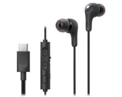Słuchawki dokanałowe JVC HA-FR9UC USB-C Czarne. Czarne słuchawki bezprzewodowe Jvc. Za 74.99 zł.