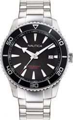 Zegarek Nautica Zegarek męski Nautica NAPPBF909 srebrny. Szare zegarki męskie Nautica, bez wzorów, srebrne. Za 546.99 zł.