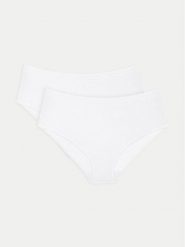 Triumph Komplet fig klasycznych z wysokim stanem Sense Of Modal 10224762 Biały. Białe majtki damskie Triumph, z syntetyku. Za 63.00 zł.