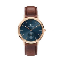 Zegarek Daniel Wellington. Brązowe zegarki męskie Daniel Wellington, bez wzorów. Za 779.99 zł.