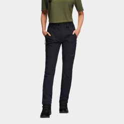 Spodnie trekkingowe damskie Alpinus Marmore. Czarne spodnie sportowe damskie Alpinus, na lato, bez wzorów, sportowe, trekkingowe. Za 199.00 zł.