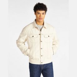 LEE RIDER JACKET MĘSKA KURTKA JEANSOWA REGULAR FIT L89ZMN35 112124017. Kurtki męskie Lee, l, bez wzorów, z jeansu, bez kaptura. Za 269.99 zł.