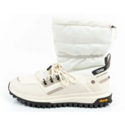 Buty śniegowce Colmar Warmer Polar 163 białe. Białe śniegowce damskie z gumy, przed kolano, bez zapięcia. Za 518.78 zł.
