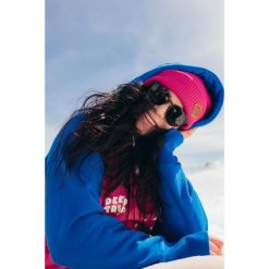 Bluza outdoorowa z kapturem damska DEEP TRIP Molly softshell. Niebieskie bluzy damskie DEEP TRIP, na zimę, m, bez wzorów, z softshellu, sportowe, bez ramiączek, z kapturem. Za 499.00 zł.