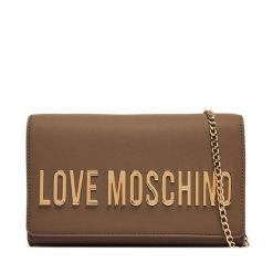 Torebka LOVE MOSCHINO. Brązowe torebki do ręki damskie Love Moschino, bez wzorów, bez dodatków. Za 699.99 zł.