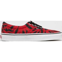 Vans - Tenisówki Era. Czerwone trampki męskie Vans, bez wzorów, z materiału, bez zapięcia. W wyprzedaży za 219.90 zł.