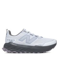 Buty do biegania New Balance. Szare obuwie sportowe damskie New Balance, bez wzorów, bez zapięcia, do biegania. Za 529.99 zł.