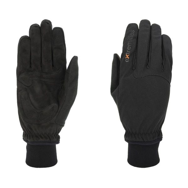 Extremity gloves Eco Active-black. Czarne rękawiczki damskie EXTREMITIES, bez wzorów, z nylonu. Za 193.37 zł.