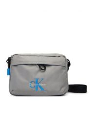 Calvin Klein Saszetka Bold Camera Bag LV04D3117G Szary. Szare saszetki i nerki męskie Calvin Klein, bez wzorów, z materiału. Za 289.99 zł.