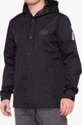 100% Kurtka męska 100% APACHE Hooded Snap Jacket roz. XL (NEW). Czerwone kurtki męskie 100%, m, bez wzorów, bez kaptura. Za 279.00 zł.