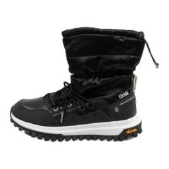 Buty śniegowce Colmar Warmer Plain 165 czarne. Czarne śniegowce damskie z gumy, przed kolano, bez zapięcia. Za 518.78 zł.