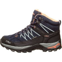Buty trekkingowe w kolorze granatowym. Niebieskie obuwie trekkingowe damskie CMP Shoes, z materiału, bez zapięcia. W wyprzedaży za 263.95 zł.