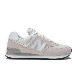 Trampki Męskie Zamsz 574. Brązowe trampki męskie New Balance, bez wzorów, z gumy, klasyczne, bez zapięcia. Za 769.99 zł.