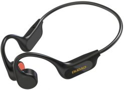 Słuchawki Dudao Słuchawki bezprzewodowe z pałąkiem przewodnictwo kostne U22 Bluetooth - czarne Słuchawki bezprzewodowe z pałąkiem przewodnictwo kostne. Czarne słuchawki bezprzewodowe Dudao. Za 52.50 zł.