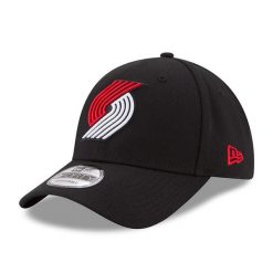 Czapka z daszkiem New Era NBA Portland Trail Blazers. Białe czapki damskie New Era, bez wzorów, z materiału, eleganckie. Za 167.50 zł.