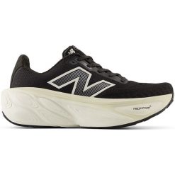 Buty męskie New Balance Fresh Foam x More v5 MMORCD5 – czarne. Czarne buty sportowe męskie New Balance, bez wzorów, bez zapięcia, do biegania. Za 499.99 zł.