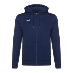 Bluza piłkarska męska Capelli Basics Adult Zip Hoodie. Niebieskie bluzy męskie CAPELLI SPORT, m, bez wzorów, bez kaptura, do piłki nożnej. Za 149.99 zł.