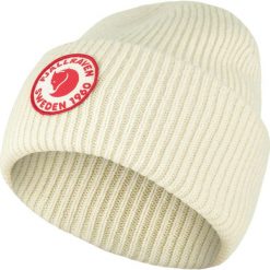 Czapka zimowa Fjällräven 1960 Logo. Białe czapki damskie Fjällräven, na jesień, bez wzorów, z materiału, eleganckie. Za 351.99 zł.