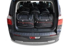 Torby Do Bagażnika Chevrolet Orlando 2010-2018 5Szt Kjust. Czarne torby podróżne damskie KJUST, bez wzorów, z kauczuku. Za 1,502.00 zł.