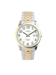 Timex Zegarek Easy Reader TW2V40100 Srebrny. Szare, analogowe zegarki męskie Timex, bez wzorów, srebrne. Za 359.99 zł.