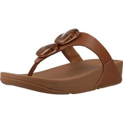 Sandały FITFLOP LULU MARBLED STONE Brązowy. Brązowe sandały damskie FIT FLOP, bez wzorów, z syntetyku, bez obcasa, bez zapięcia. Za 454.99 zł.