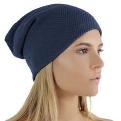 Czapka Unisex Dla Dorosłych Gofrowany Dzianinowa Snobby. Czerwone czapki damskie ATLANTIS, bez wzorów, z dzianiny. Za 41.99 zł.