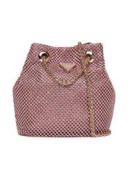 Guess Torebka Zalina Mini HWRP93 50750 Różowy. Czerwone torebki do ręki damskie Guess, z aplikacjami, z tworzywa sztucznego, bez dodatków. Za 519.99 zł.