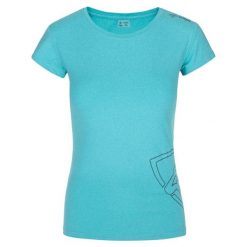 Koszulka techniczna damska Kilpi LISMAIN-W. Niebieskie bluzki damskie Kilpi, xs, bez wzorów, sportowe, bez kołnierzyka, bez ramiączek. Za 167.99 zł.